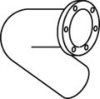 DENNI 408810 Exhaust Pipe